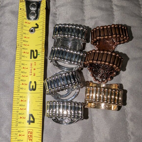 $3 with Bundle ~ Mixed Lot of NWOT Stretch Rings 5422 - Picture 7 of 7